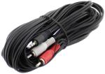  Cablu jack 3, 5mm tata la 2 x RCA tata, 7, 5m, L101717