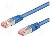 Goobay Cablu patch cord, Cat 6, lungime 2m, S/FTP, Goobay - 68268