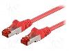 Goobay Cablu patch cord, Cat 6, lungime 0.25m, S/FTP, Goobay - 95457