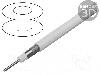 Goobay Cablu coaxial, 1m, dublu ecranat, 75, Goobay, 49760