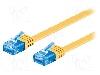 Goobay Cablu patch cord, Cat 6a, lungime 2m, U/UTP, Goobay - 96318