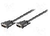 Goobay Cablu DVI - DVI, din ambele parţi, DVI-D (24+1) mufa, 2m, negru, Goobay - 50851