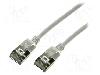 LogiLink Cablu patch cord, Cat 6a, lungime 0.5m, U/FTP, LOGILINK - CQ9022S