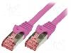 LogiLink Cablu patch cord, Cat 6, lungime 1m, S/FTP, LOGILINK - CQ2039S