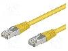 Goobay Cablu patch cord, Cat 5e, lungime 5m, SF/UTP, Goobay - 68068