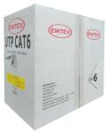 Emtex Cablu Utp Cat 6 Cupru 23awg 0.57mm 305m Emtex - Kab-emt2