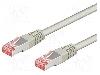 Goobay Cablu patch cord, Cat 6, lungime 10m, S/FTP, Goobay - 50891