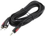 Cabletech Cablu jack 3, 5mm, RCA tata, 5m, Eco Line, Cabletech, L101745