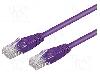Goobay Patch cord Cat 5e, U/UTP, conexiune 1: 1, 0.5m, Goobay - 95216