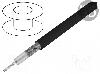 Helukabel Cablu coaxial, RG-H58CU, 1m, ecranat, fara halogen, 50, HELUKABEL, 40191