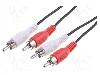 Goobay Cablu RCA - RCA, 15m, Goobay - 50340