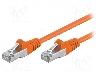 Goobay Cablu patch cord, Cat 5e, lungime 1m, F/UTP, Goobay - 93457