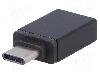 Akyga Cablu USB A soclu, USB C mufa, OTG, USB 3.1, lungime Lungime cablu, Culoare izolaţie, AKYGA - AK-AD-54