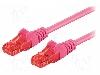 Goobay Patch cord Cat 6, U/UTP, conexiune 1: 1, 0.5m, Goobay - 95258