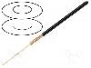 Tasker Cablu coaxial, RG174U, 1m, ecranat, 50, TASKER, RG174A/U, T155978