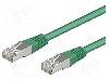 Goobay Cablu patch cord, Cat 5e, lungime 1.5m, SF/UTP, Goobay - 95547