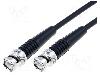 BQ CABLE Cablu adaptor BNC mufa, din ambele parţi, 1m, 50, BQ CABLE -