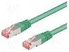 Goobay Cablu patch cord, Cat 6a, lungime 0.25m, S/FTP, Goobay - 94140