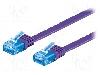 Goobay Cablu patch cord, Cat 6a, lungime 2m, U/UTP, Goobay - 96324