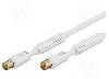 Goobay Cablu adaptor coaxiala 9, 5mm mufa, coaxiala 9, 5mm priza, 1.5m, 75, Goobay - 67276