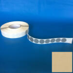  Ragasztószalag Duct tape 30mm szürke szövet kör 2.000 db/tekercs