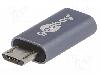 Goobay Cablu USB B micro mufa, USB C soclu, USB 2.0, lungime Lungime cablu, Culoare izolaţie, Goobay - 55553
