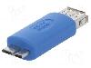 Akyga Cablu USB A soclu, USB B micro mufa, USB 3.0, lungime Lungime cablu, Culoare izolaţie, AKYGA - AK-AD-25