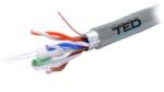 Ted Electric Cablu Ftp Cat 6 Cupru 0.52mm 305m Ted Electri - Kab-ted6