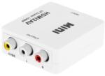 Cabletech Convertor Hdmi Mama - Rca Cvbs + Audio - Kom0982