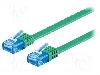 Goobay Cablu patch cord, Cat 6a, lungime 5m, U/UTP, Goobay - 96341