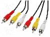 Goobay Cablu RCA - RCA, 3m, Goobay - 50382