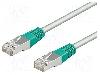 Goobay Cablu patch cord, Cat 6, lungime 2m, S/FTP, Goobay - 68459