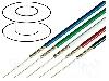 Tasker Cablu coaxial, RGB75, 1m, ecranat, 75, verde, TASKER, T155996
