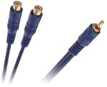  Cablu RCA tata la 2 x RCA mama, lungime 0, 2 m, L100750