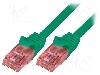 LogiLink Cablu patch cord, Cat 6, lungime 1m, U/UTP, LOGILINK - CQ2035U