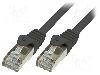LogiLink Cablu patch cord, Cat 6, lungime 10m, F/UTP, LOGILINK - CP2093S