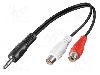 Goobay Cablu Jack - RCA, 0.2m, Goobay - 50600