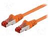 Goobay Cablu patch cord, Cat 6, lungime 0.25m, S/FTP, Goobay - 95456
