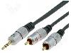 Prolink Cablu Jack - RCA, 10m, PROLINK -