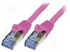 LogiLink Cablu patch cord, Cat 6a, lungime 5m, S/FTP, LOGILINK - CQ3079S