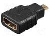 Goobay Cablu Tip cablu de conectare, HDMI soclu, micro mufa HDMI, Lungime cablu, Culoare izolaţie, Goobay - 68842