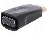 LogiLink Cablu Tip cablu de conectare, D-Sub 15pin HD soclu, HDMI mufa, Lungime cablu, Culoare izolaţie, LOGILINK - CV0107