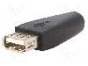 Goobay Cablu Jack 3, 5mm 3pin soclu, USB A soclu, USB 2.0, lungime Lungime cablu, Culoare izolaţie, Goobay - 93982