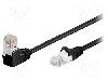 Goobay Patch cord Cat 5e, U/UTP, conexiune 1: 1, 1m, Goobay - 94171