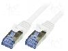 LogiLink Cablu patch cord, Cat 6a, lungime 1m, S/FTP, LOGILINK - CQ3031S