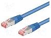 Goobay Cablu patch cord, Cat 6, lungime 1.5m, S/FTP, Goobay - 95576