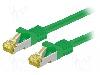 Goobay Cablu patch cord, Cat 6a, lungime 1m, S/FTP, Goobay - 91586