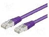 Goobay Cablu patch cord, Cat 5e, lungime 2m, SF/UTP, Goobay - 93516