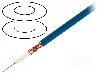 Tasker Cablu coaxial, RG59-flex, 1m, ecranat, 75, TASKER, RG59 FLEX BLUE