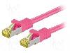 Goobay Cablu patch cord, Cat 6a, lungime 5m, S/FTP, Goobay - 91623